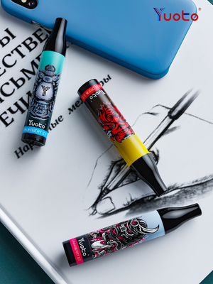 15 Tatlar 2000puffs Yuoto Tek Kullanımlık Vape 6ml E Sıvı 850mAh Mesh Bobinli