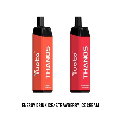 Şarj Edilebilir Thanos 5000puff YUOTO Tek Kullanımlık Vape Mesh Bobin Özel Kalıp