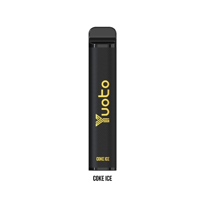 Yuoto XXL MAX Tek Kullanımlık Vape Coke Ice Mesh Bobin% 5% 2 Nikotin 3500 Puff