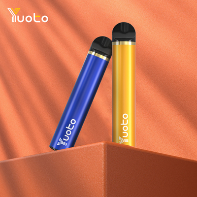 % 100 Orijinal 1500 Puf Yuoto Elektronik Sigaralar 900mAh 5ml Tek Kullanımlık Önceden Doldurulmuş Fabrika Toptan E Çiğ Buharlaştırıcı 2