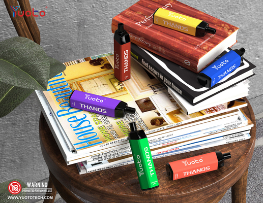 Thanos By Yuoto Orijinal Fabrika 5000 Puff 14ml Şarj Edilebilir Tek Kullanımlık Vape MSDS Tek Kullanımlık Buharlaştırıcı