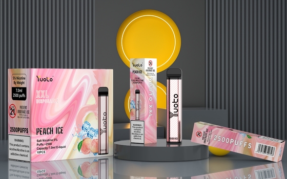 Yuoto Tek Kullanımlık Vape XXL 2500 Puffs Cihazı çeşitli tatlar