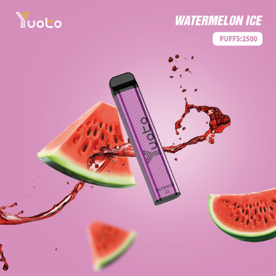 1200mAh Xxl 2500 puf Tek Kullanımlık Vape 23 Tatlar Nic 5% E Juice 7.0Ml