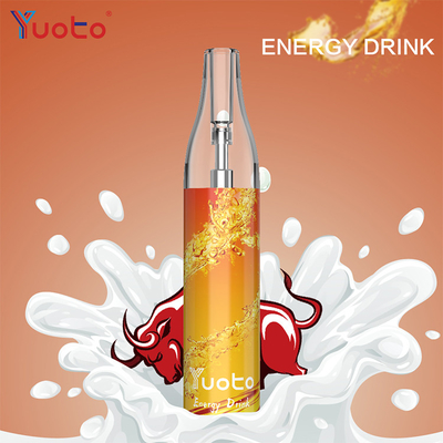 Yuoto 4000puffs Mesh Bobin E Çiğ Tek Kullanımlık Vape Pod 10ml Şarj Edilebilir 650mAh