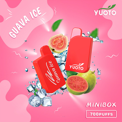 Yuoto Mini Box 700 Puffs Vape Tek Kullanımlık 15 Aromalı Pil 450mAh 2.3ml
