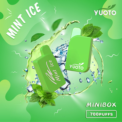 Yuoto Mini Box 700 Puffs Vape Tek Kullanımlık 15 Aromalı Pil 450mAh 2.3ml