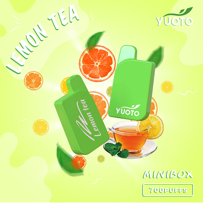 Yuoto Mini Box 700 Ponpon 15 Tat 2.3 ML Meyve Suyu Kapasitesi Hak Ettiğiniz Kapasite Mint Ice Maskking Marka Mongo Ice