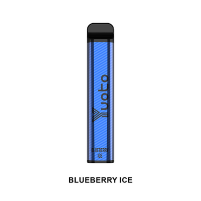 Yuoto 2500 Puffs Tatlandırıcılar Buharlaştırıcı Kalem Seti 23 tatlar 5% 1200 mAh Pil Tek Kullanımlık Üzüm Buz Hindistan'da Popüler