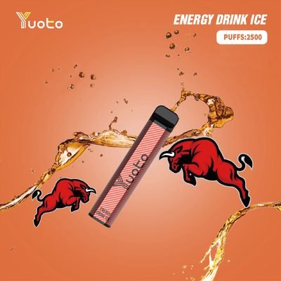 100% Orijinal Yuoto XXL 2500 Puff Tek Kullanımlık Vape 7ml E Sıvı 1200mAh 23 Tatlar