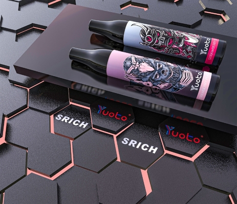 15 Tatlar 2000puffs Yuoto Tek Kullanımlık Vape 6ml E Sıvı 850mAh Mesh Bobinli