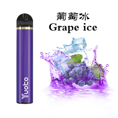 Yuoto klasik model 1500 Puffs Tek Kullanımlık Vape 19x102mm 26 Karışık Meyve Aromalı Pil 900mAh