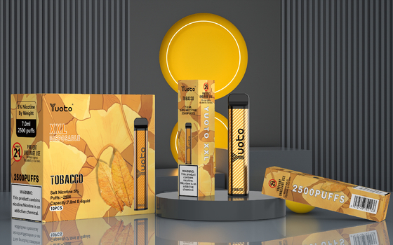 Orijinal Tatlar Yuoto XXL 2500 Puf, Tek Kullanımlık E Sigara %2 Nikotin toptan satışı