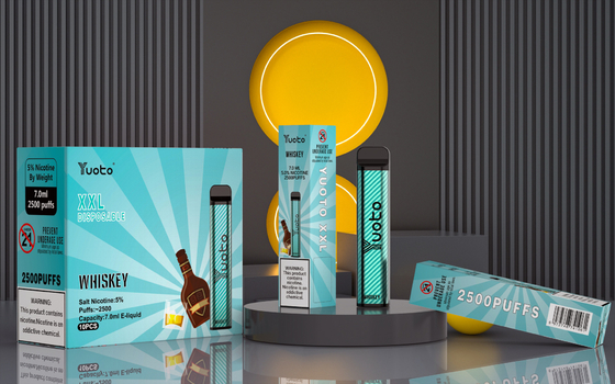 Orijinal elektronik sigara yuoto xxl 2500 puf vape kalem 5% nic fabrika toptan fiyat ile kaliteli
