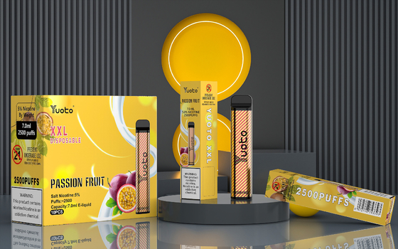 Orijinal yuoto xxl 2500 puf 7 ml 5% nic fabrika toptan fiyat tek kullanımlık vape kalem