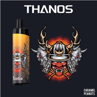 Yuoto Thanos 5000puff Tek Kullanımlık Vape E-Sigaralar Vape Kalem Mesh Bobin Şarj Edilebilir 650mAh 14ml Nikotin 5% /2%