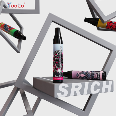 Popüler Yuoto 2000 Puffs Vape Tek Kullanımlık vape Mesh Bobin 6ml E Suyu 850mAh E-Sigara Vape Kalem