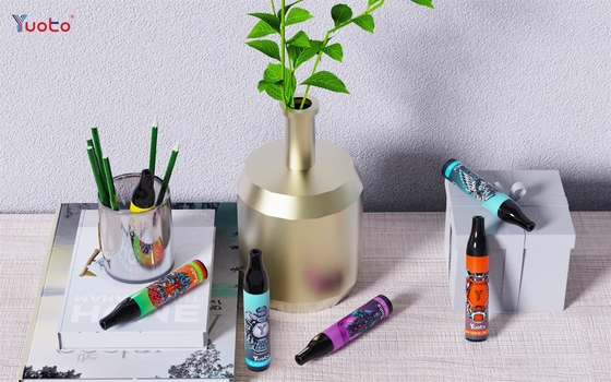 Orijinal Yuoto 2000 Puffs Vape Tek Kullanımlık vape Mesh Bobin 6ml E Suyu 850mAh E-Sigara Vape Kalem