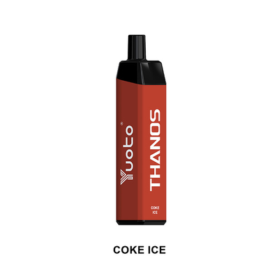 sıcak Yuoto Thanos Tek Kullanımlık Vape E Suyu 14ml Pil 650mAh Nikotin %5 Arapça Versiyon