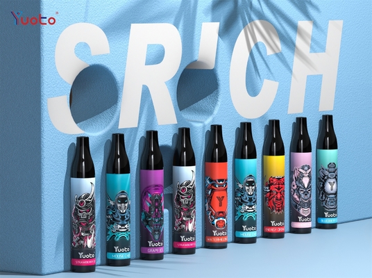 Popüler Yuoto 2000 Puffs Vape Tek Kullanımlık vape Mesh Bobin 6ml E Suyu 850mAh E-Sigara Vape Kalem