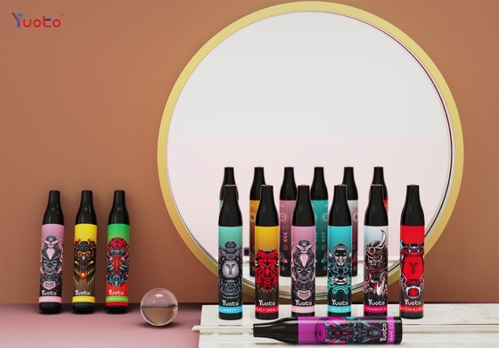 Popüler Yuoto 2000 Puffs Vape Tek Kullanımlık vape Mesh Bobin 6ml E Suyu 850mAh E-Sigara Vape Kalem