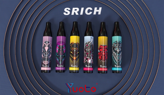 Popüler Yuoto 2000 Puffs Vape Tek Kullanımlık vape Mesh Bobin 6ml E Suyu 850mAh E-Sigara Vape Kalem