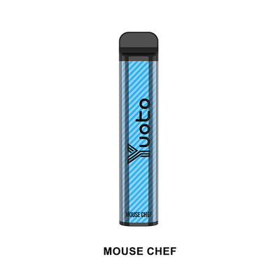 Yuoto En Çok Satan Tek Kullanımlık E Sigara XXL 2500 Puffs Shisha Pen Mouse Chef 50mg Nikotin