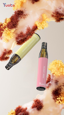 TPD ile Avrupa'da 2ml 400mah %100 Orijinal Yuoto şişe max 600 Puffs Tek Kullanımlık Vape