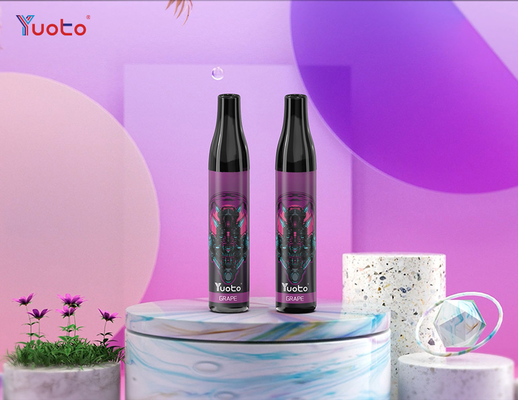 TPD 14 Tatlar Yuoto Şişe 600 Puffs Tek Kullanımlık Vape Cihazı 2ml E Sıvı 4000mAh Mesh Bobinli