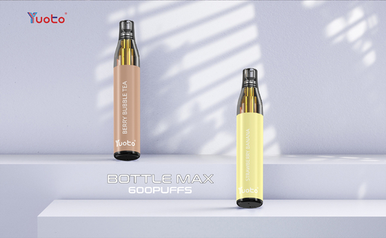 Tpd Sertifikalı Yuoto şişe max 600puff 2.0ml Çok Lezzet Mesh Bobin Tek Kullanımlık