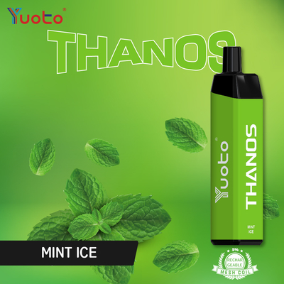 Yuoto Thanos 5000 Puffs Tek Kullanımlık Vape Mesh Bobin Şarj Edilebilir 19 çeşit stokta