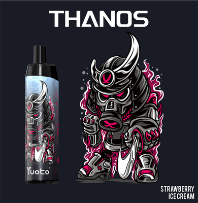 C Tipi Pil ve Örgü Bobinli Otantik Yuoto Thanos 5000 Ponponları