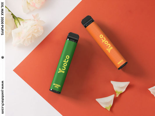 Yeni Yuoto XXL MAX 3500 Puflar Tek Kullanımlık Vape nane bobini puf nane buz tatları