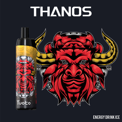 Yuoto Thanos 5000 Puffs Tek Vape Kalem Nargile 14ml E-Sıvı 650mAh Pil Mesh Coil ile