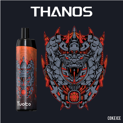 Yuoto Thanos 5000 Puffs Tek Vape Kalem Nargile 14ml E-Sıvı 650mAh Pil Mesh Coil ile