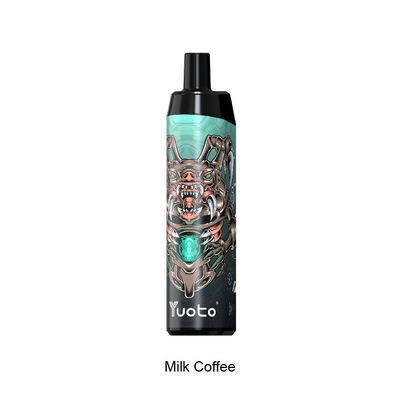 Yuoto Thanos Tek Kullanımlık 5000 Puffs Vape Pod Süt Kahve ile 14ml E-Sıvı 650mAh Pil Örgü Bobin Hızlı Kargo Hindistan