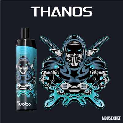 Yuoto Thanos Tek Kullanımlık 5000 Puffs Vape Pod Süt Kahve ile 14ml E-Sıvı 650mAh Pil Örgü Bobin Hızlı Kargo Hindistan