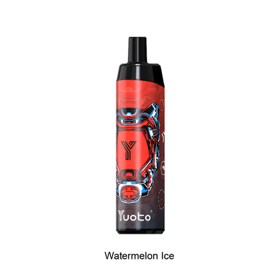 Mesh Bobin 14ml E-Sıvı 650mAh Pil ile Karpuz Buz Tek Kullanımlık Vape Yuoto Thanos 5000 Puffs E Sigara
