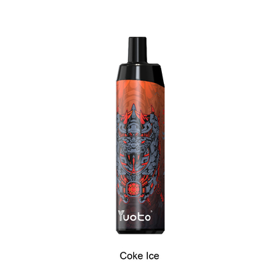 Puff Distribütörleri için Toptan Fabrika Doğrudan Tek Kullanımlık Vape Pod 14ml Ejuice 650mAh Pil Coke Ice