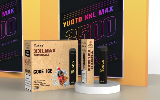 Orijinal Yuoto vape pod XXL MAX 3500 Puffs E Sigara kok buz tatları