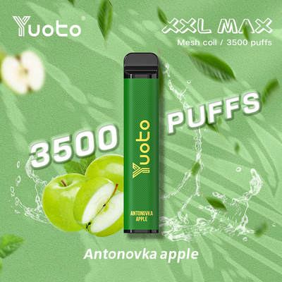 Yuoto Tek Kullanımlık Vape 3500 Puffs Çilek Ahududu XXL Max Puff Plus BAE için