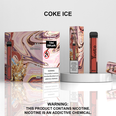 7ml E-Sıvı 1200mAh Pil Çilek Kivi Buz ile Çin Fabrikası Toptan Tek Vape Kalem