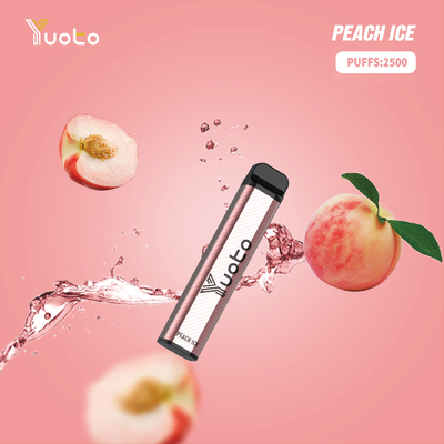 Yuoto XXL 2500 Puffs 7ml E-Sıvı Hızlı Kargo Dubai ile tek Vape kalem Lychee buz