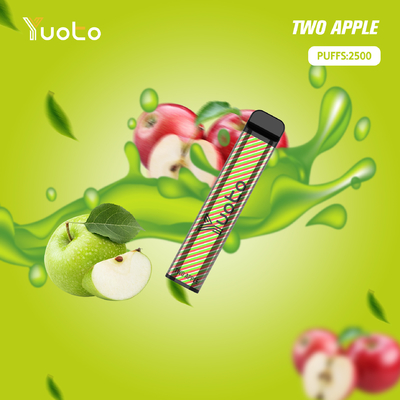 Yuoto xxl 2500 Puflar Tek Kullanımlık Vape Pod Mango buz Lezzet 7ml Ejuice 1200mAh Pil Çin Fabrikasından