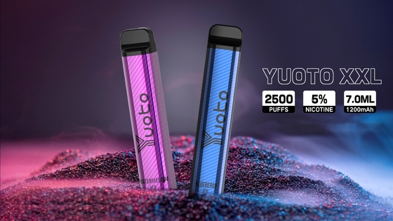 Sıcak Satış Yuoto Pina Colada Flavour 2500 Puff Bar 7ml Ecig Tek Kullanımlık Pod Vape