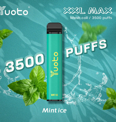 2023 Yeni Yayın Yüksek Kalite Özel Logo Yuoto 3500 Puff Tek Kullanımlık Vape Somun Barlar Tat