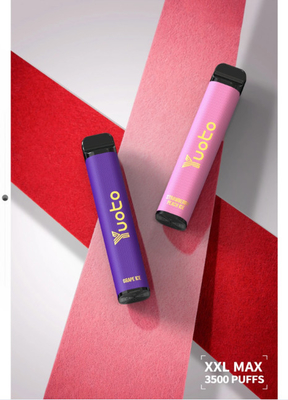 2023 Yeni Yayın Yüksek Kalite Özel Logo Yuoto 3500 Puff Tek Kullanımlık Vape Somun Barlar Tat
