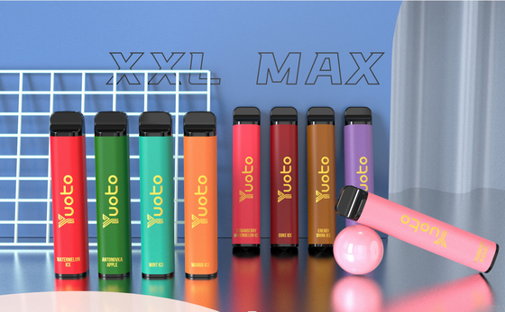 Fabrika Toptan Tek Vape Kalem Yuoto XXL Max 3500 Puffs Örgü Bobin 9 ml E-Sıvı 1200 mAh Pil