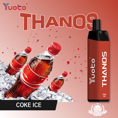 wholesale i vape Youto Thanos 5000 Puf Fırınlama Vernik 650 mAh pil şarj edilebilir örgü bobin elektronik sigara