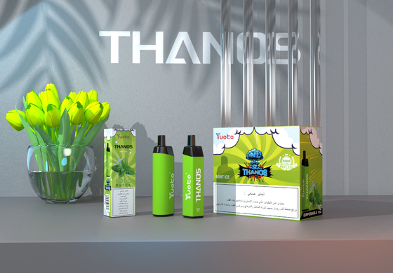 wholesale i vape Youto Thanos 5000 Puf Fırınlama Vernik 650 mAh pil şarj edilebilir örgü bobin elektronik sigara