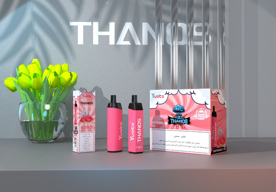 wholesale i vape Youto Thanos 5000 Puf Fırınlama Vernik 650 mAh pil şarj edilebilir örgü bobin elektronik sigara